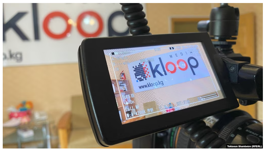 Kloop filming its own office. SOURCE: Radio Free Asia.